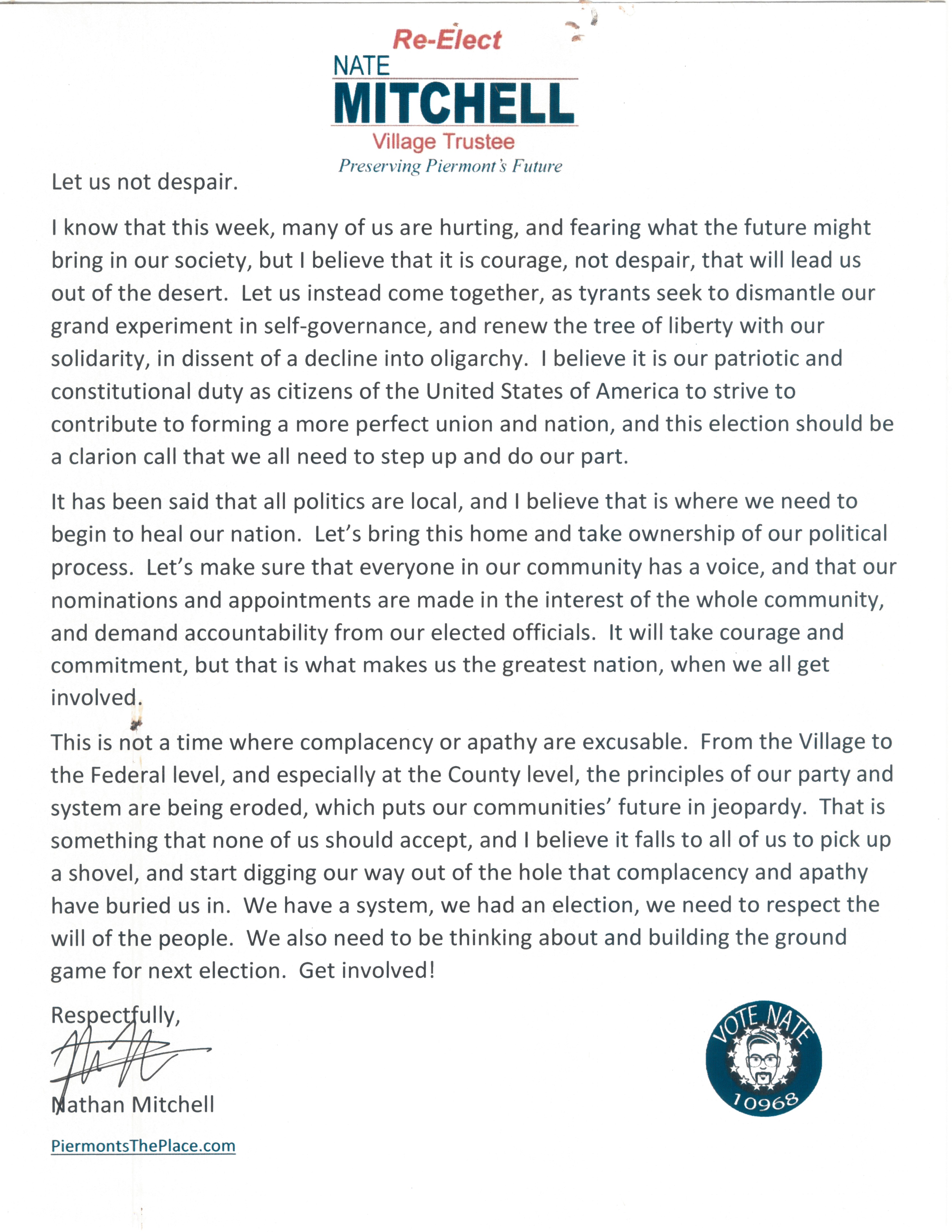 2025 Primary results statement